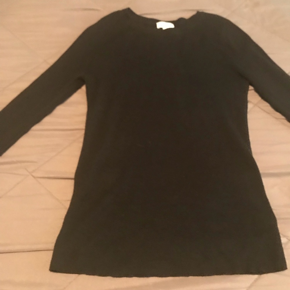 Black long sleeve sweater